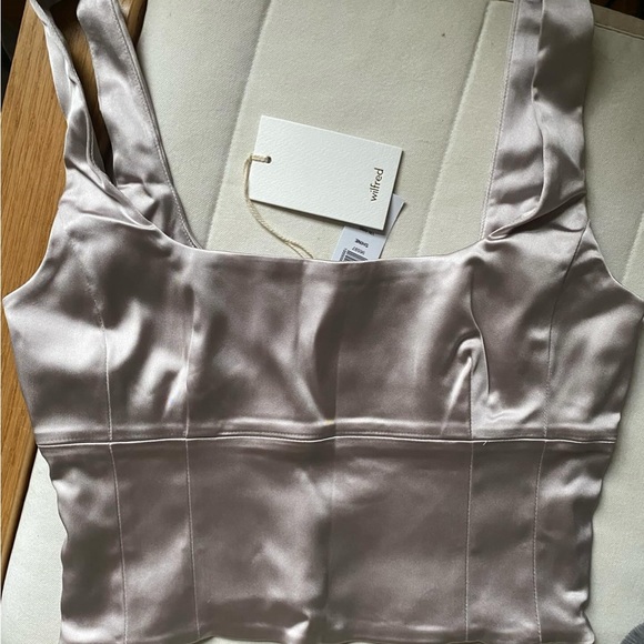 Wilfred Shine Satin Bustier ✨ - Picture 2 of 4